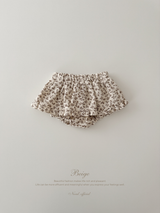 Leaf frill cancan skirt