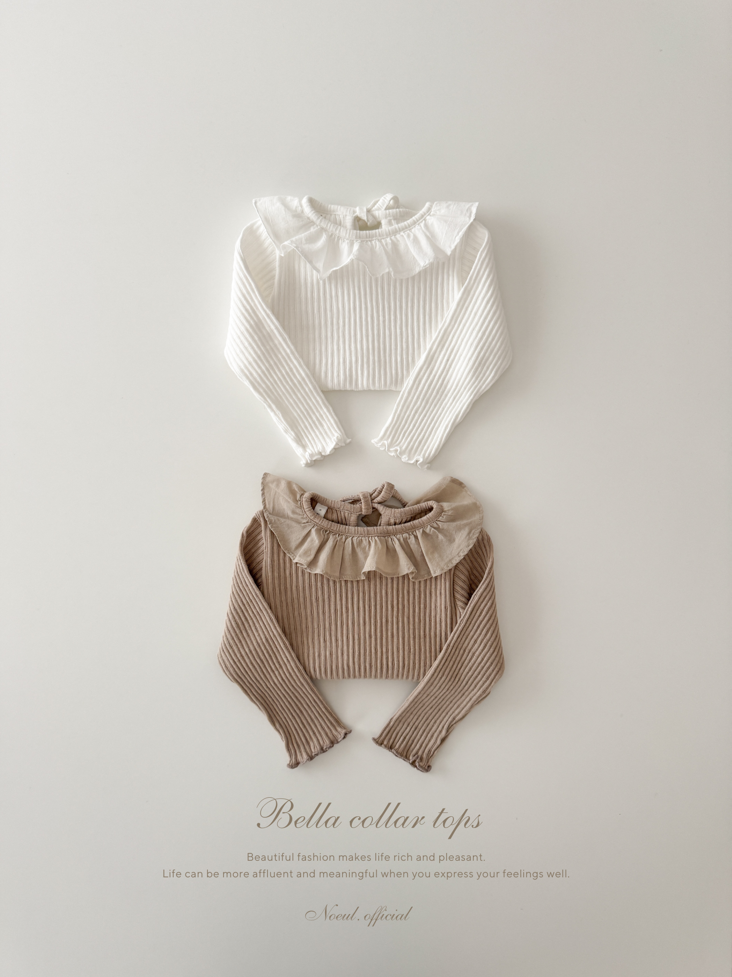 Bella collar tops