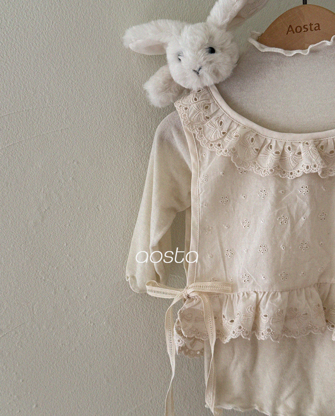 ［Aosta］Lace Olivia Vest