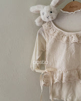 ［Aosta］Lace Olivia Vest