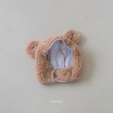 ［mkids］Bear boa hat