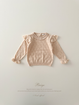 Petit wing knit tops