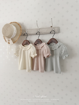 Gracie dot puff tops