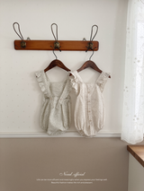 Charming frill rompers