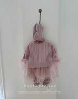 ［Aosta］Knit hairband