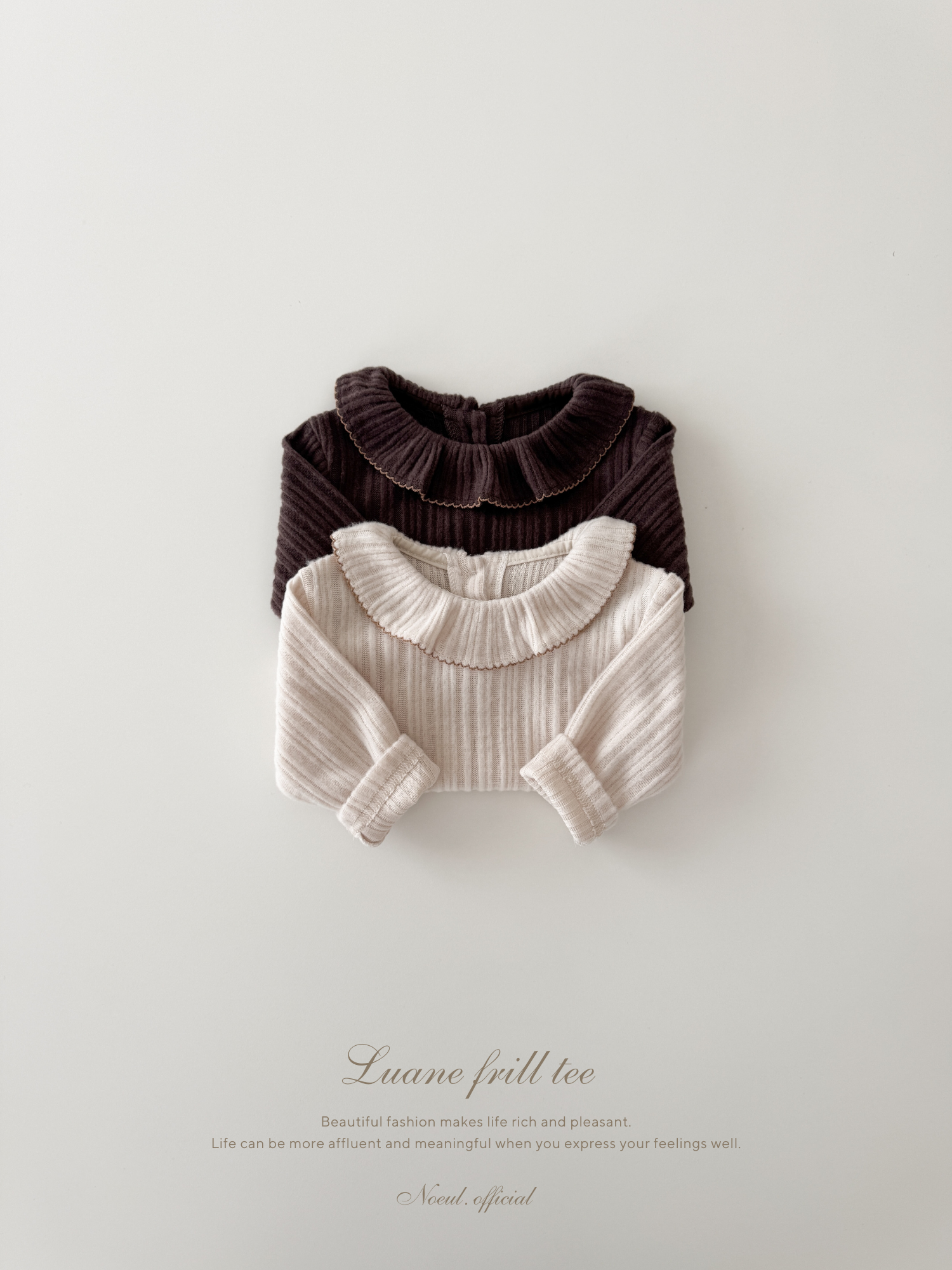 Luane frill tee