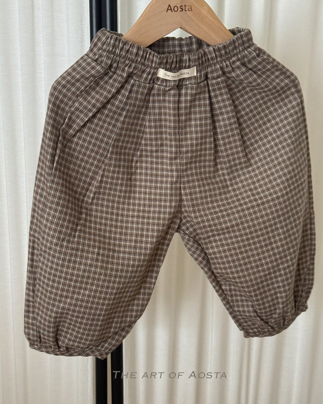 ［Aosta］Mocha Balloon Pants