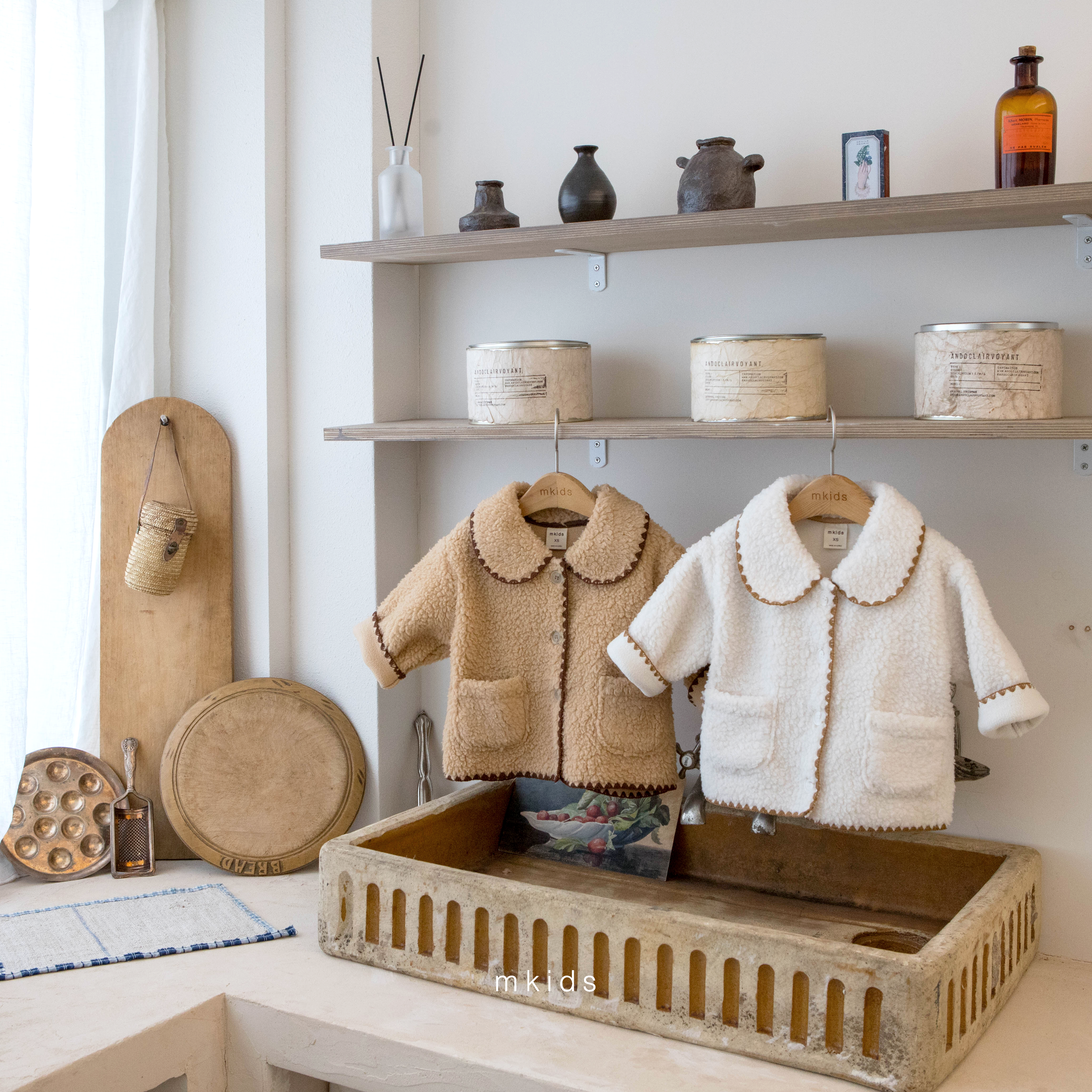 ［mkids］Melody boa jacket