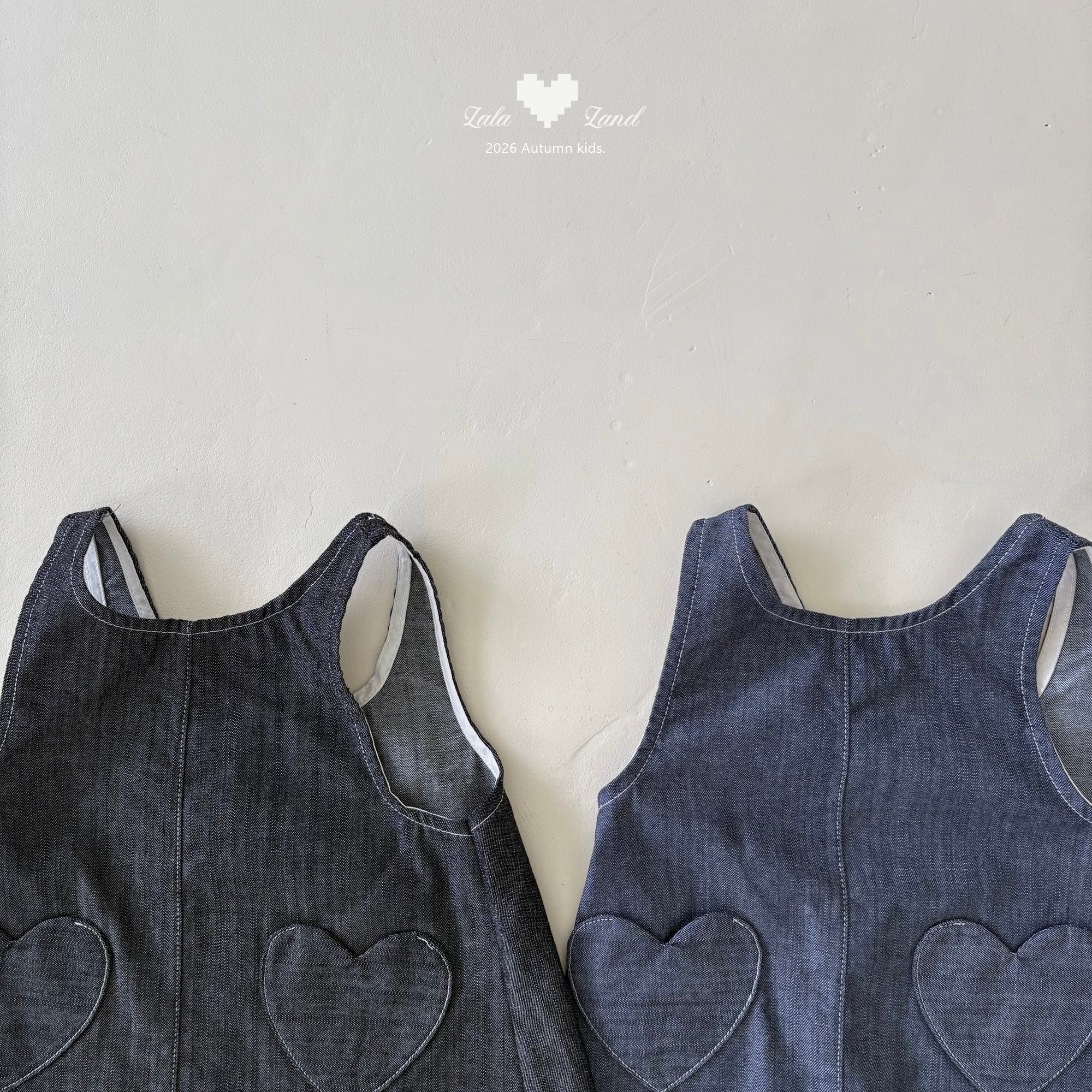 ［Lala land］Heart pocket pants