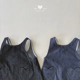 ［Lala land］Heart pocket pants