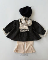 ［Aosta］Milk Dot Blouse