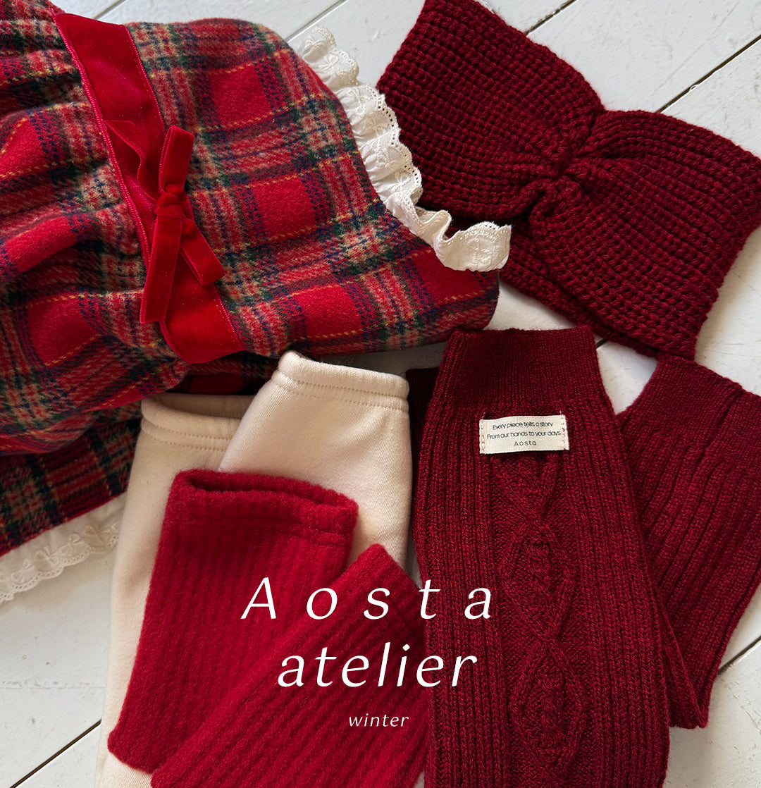 ［Aosta］Knit hairband
