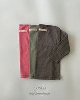 ［Aosta］Boat Neck Tee