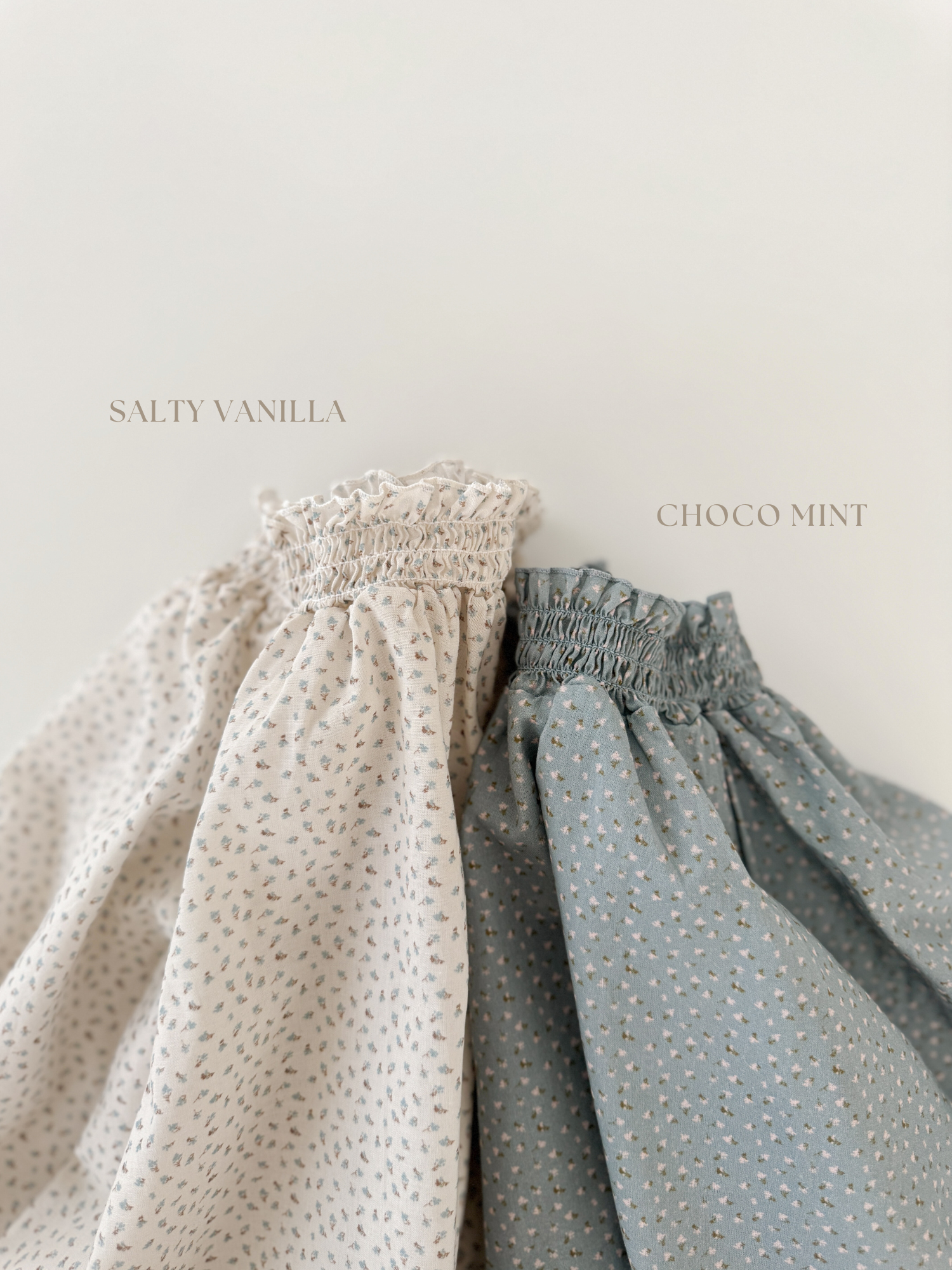*Noeul.made* Gelato smock blouse