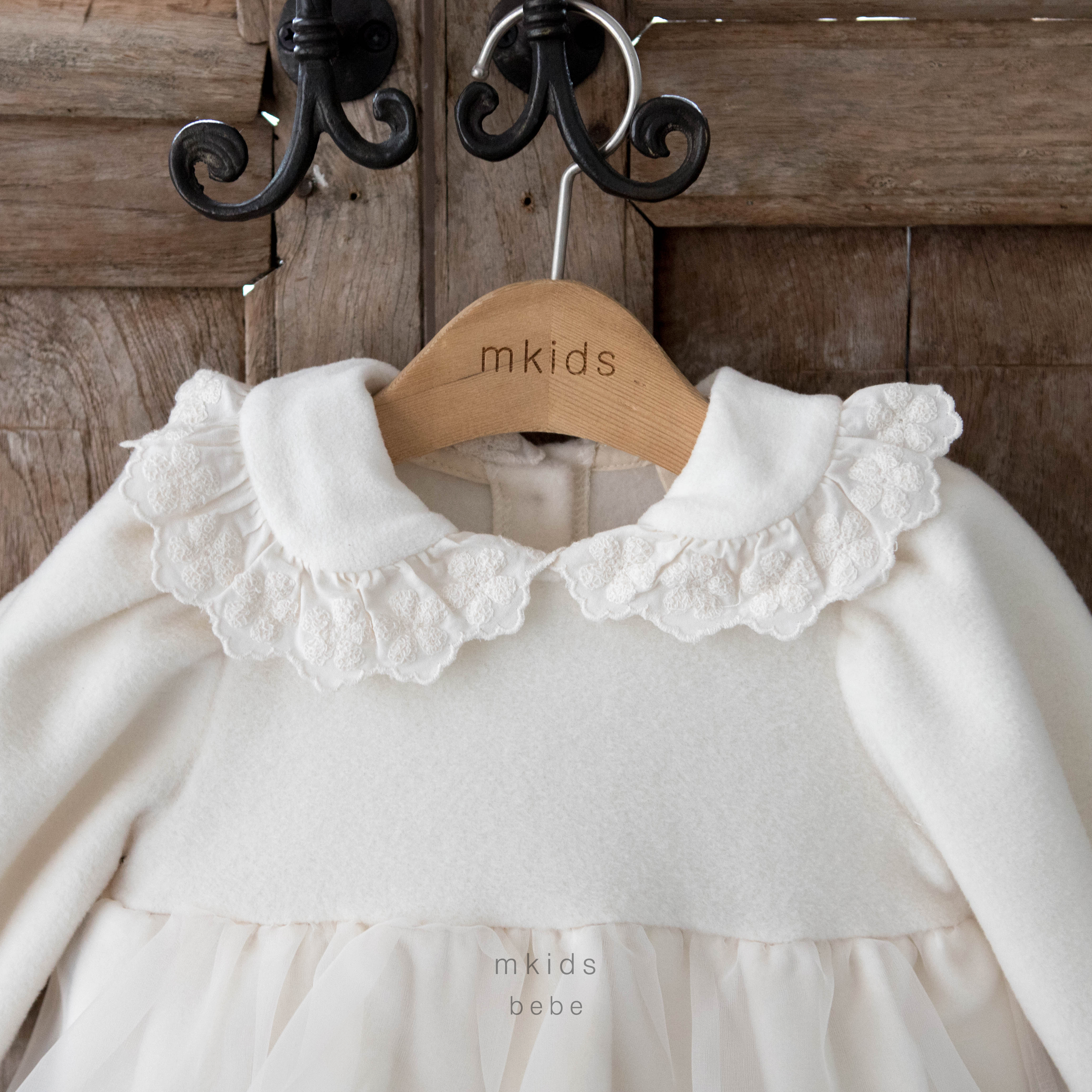 ［mkids］Pure fleece rompers