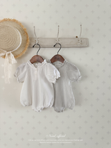 Rabi frill puff rompers