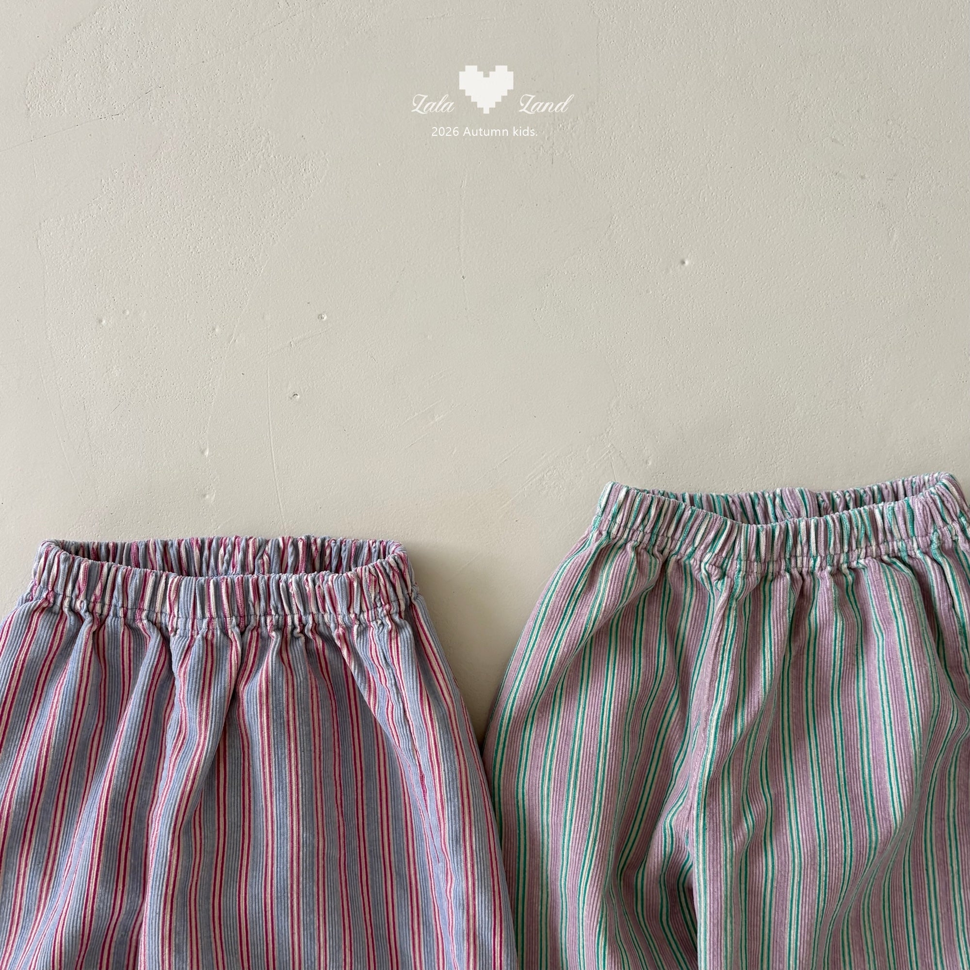 ［Lala land］Candy corduroy pants