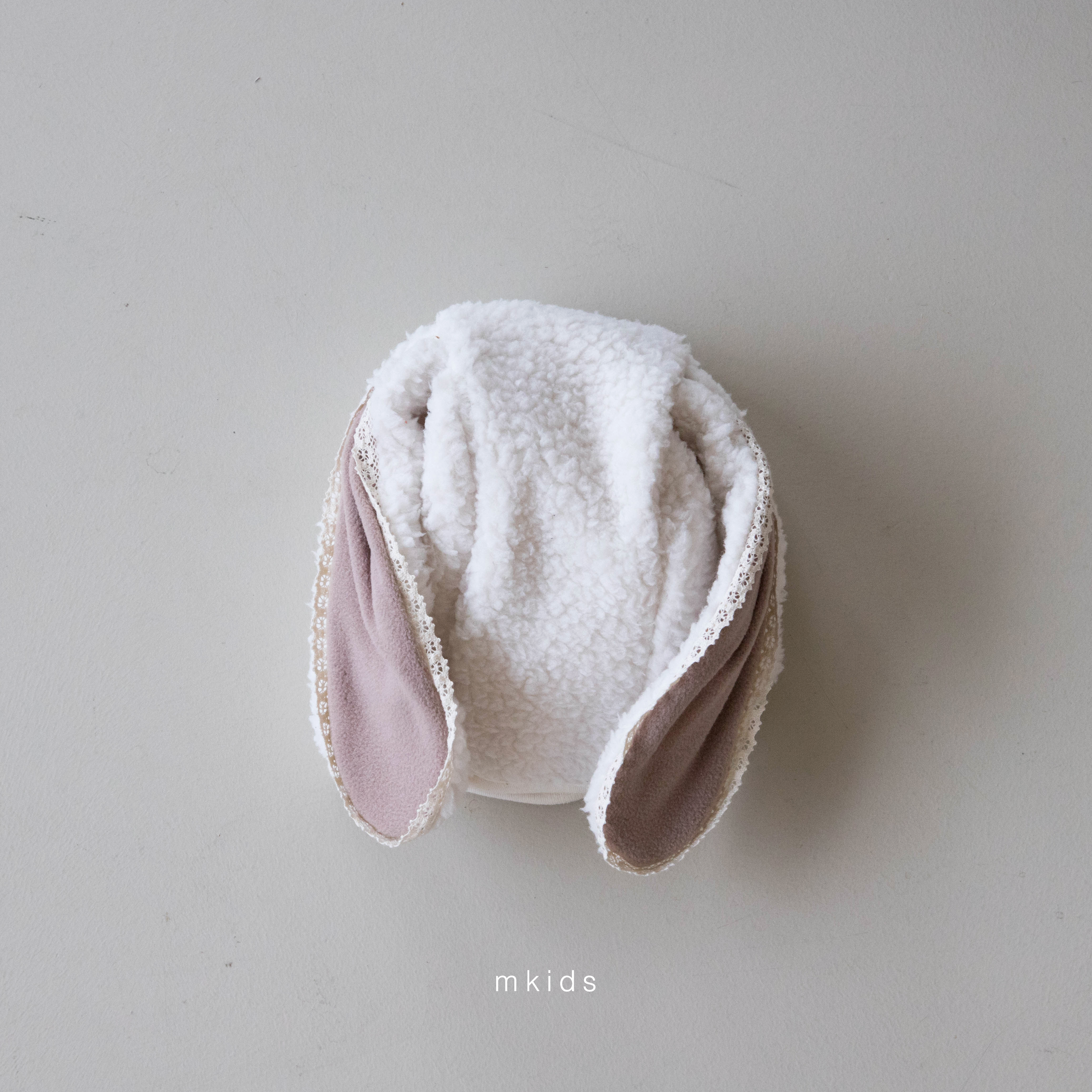［mkids］Bunny boa hat