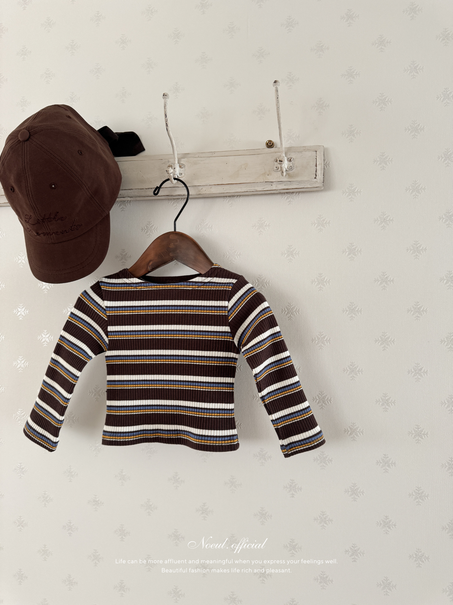 Multi stripe tee