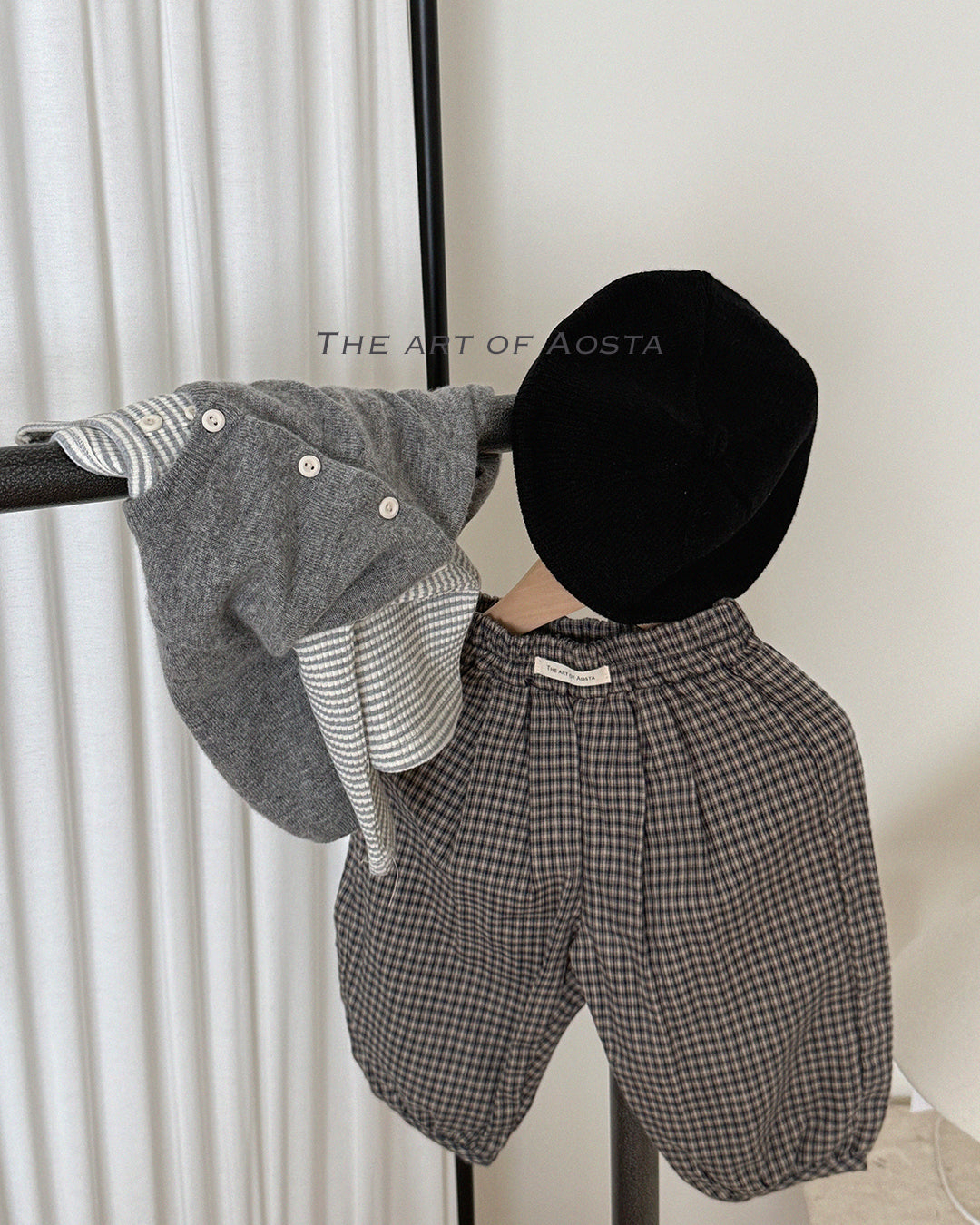 ［Aosta］Mocha Balloon Pants