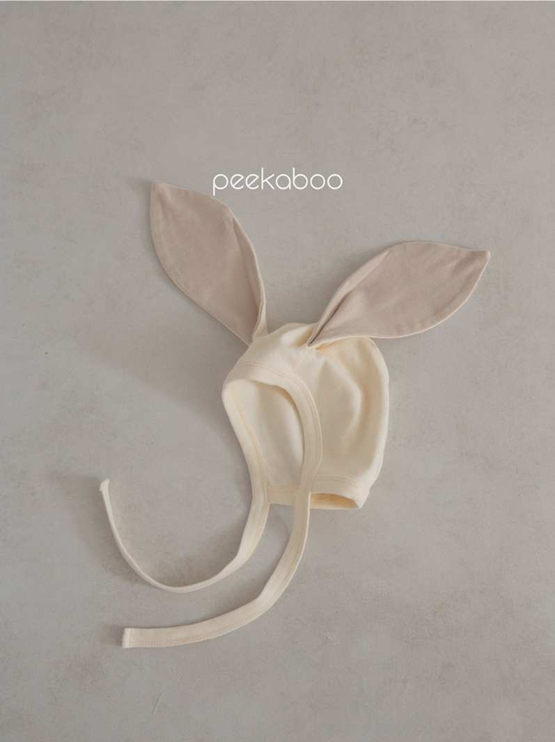 ［peekaboo］Bunny bonnet