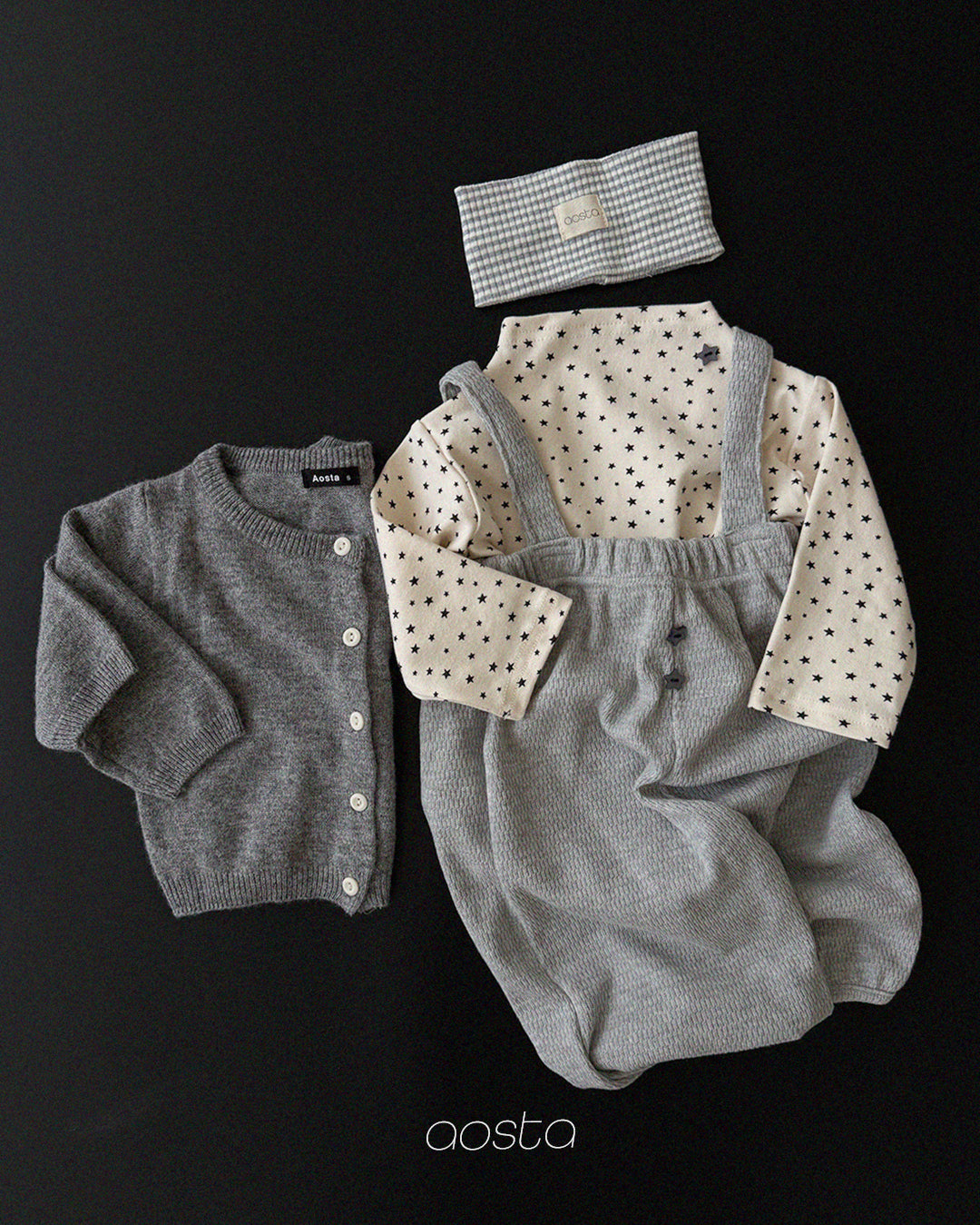 ［Aosta］Star Candy Overalls