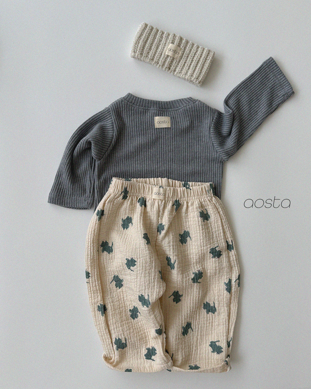 ［Aosta］Signature Pants