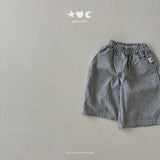 ［Lala land］Fine check wide pants