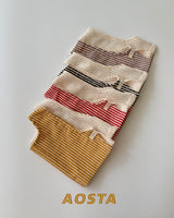 ［Aosta］Louis Stripe Vest