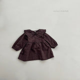 ［mimi market］Mail collar one-piece
