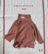 ［Aosta］Wool turtleneck tee