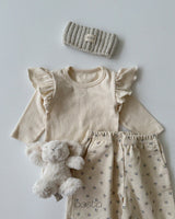［Aosta］Love Flower Pants