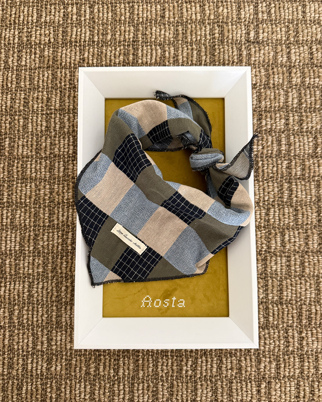 ［Aosta］Patchwork Pants