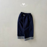 ［Lala land］Check roll up pants
