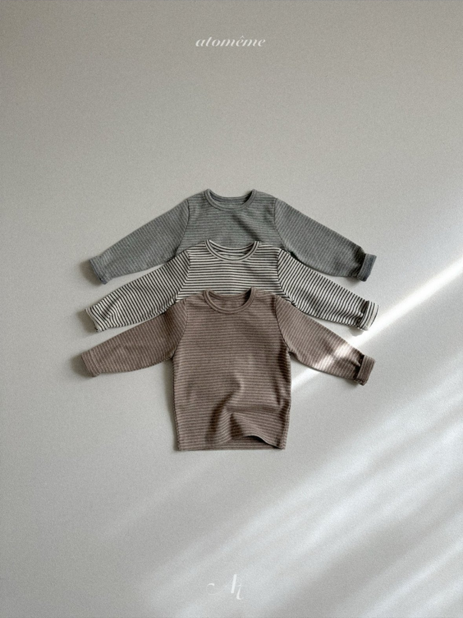 [atomeme] Iro Stripe Tee