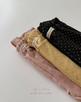 ［Aosta］Milk Dot Pants