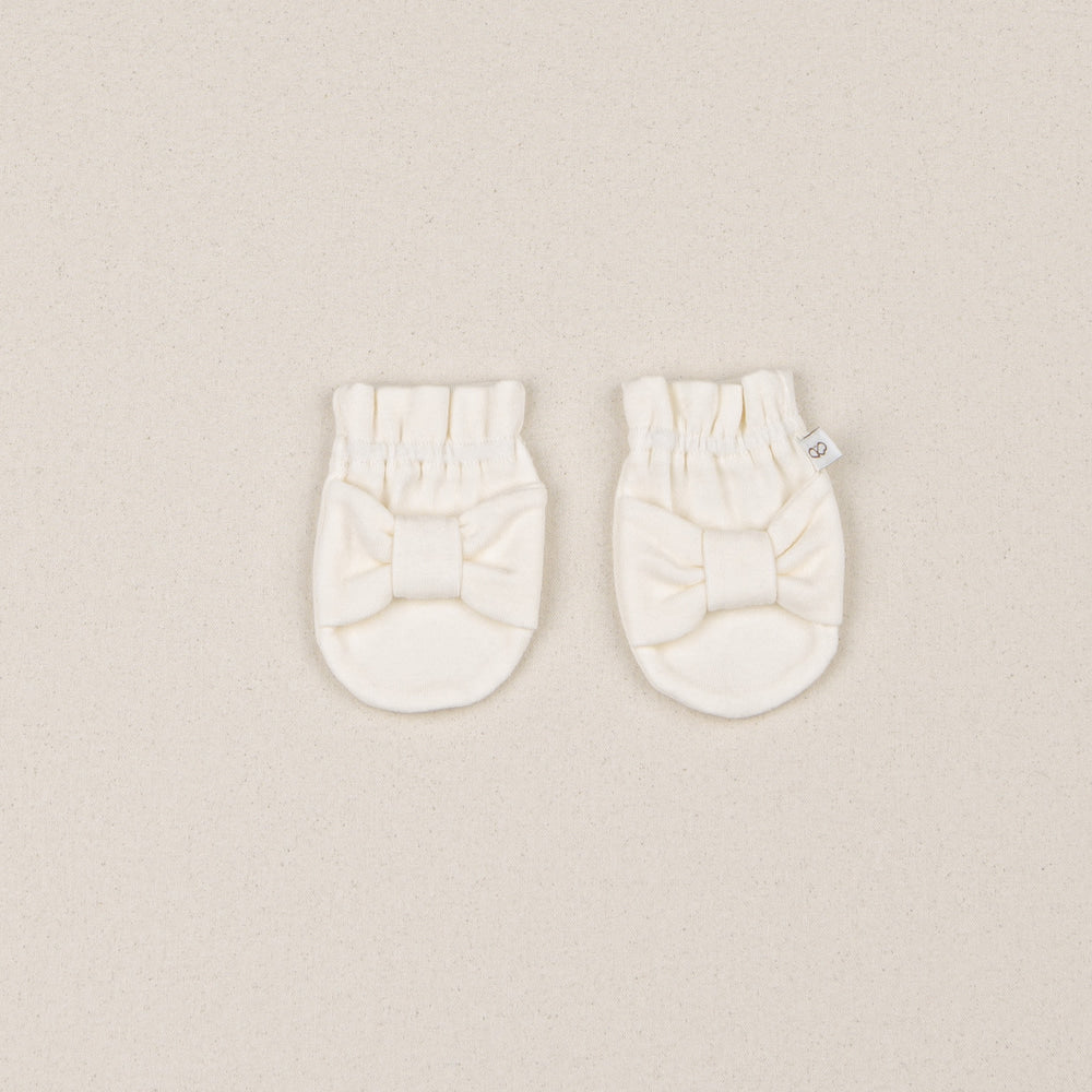 ［peekaboo］Ribbon newborn mitten