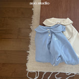 ［aou studio］Lucky clover sailor tops