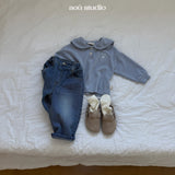 ［aou studio］Lucky clover sailor tops