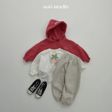 ［aou studio］Aou hood zip up