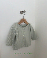 ［Aosta］Kiki Check Cardigan