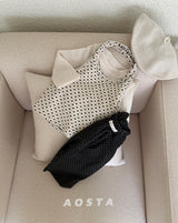 ［Aosta］Milk Dot Pants