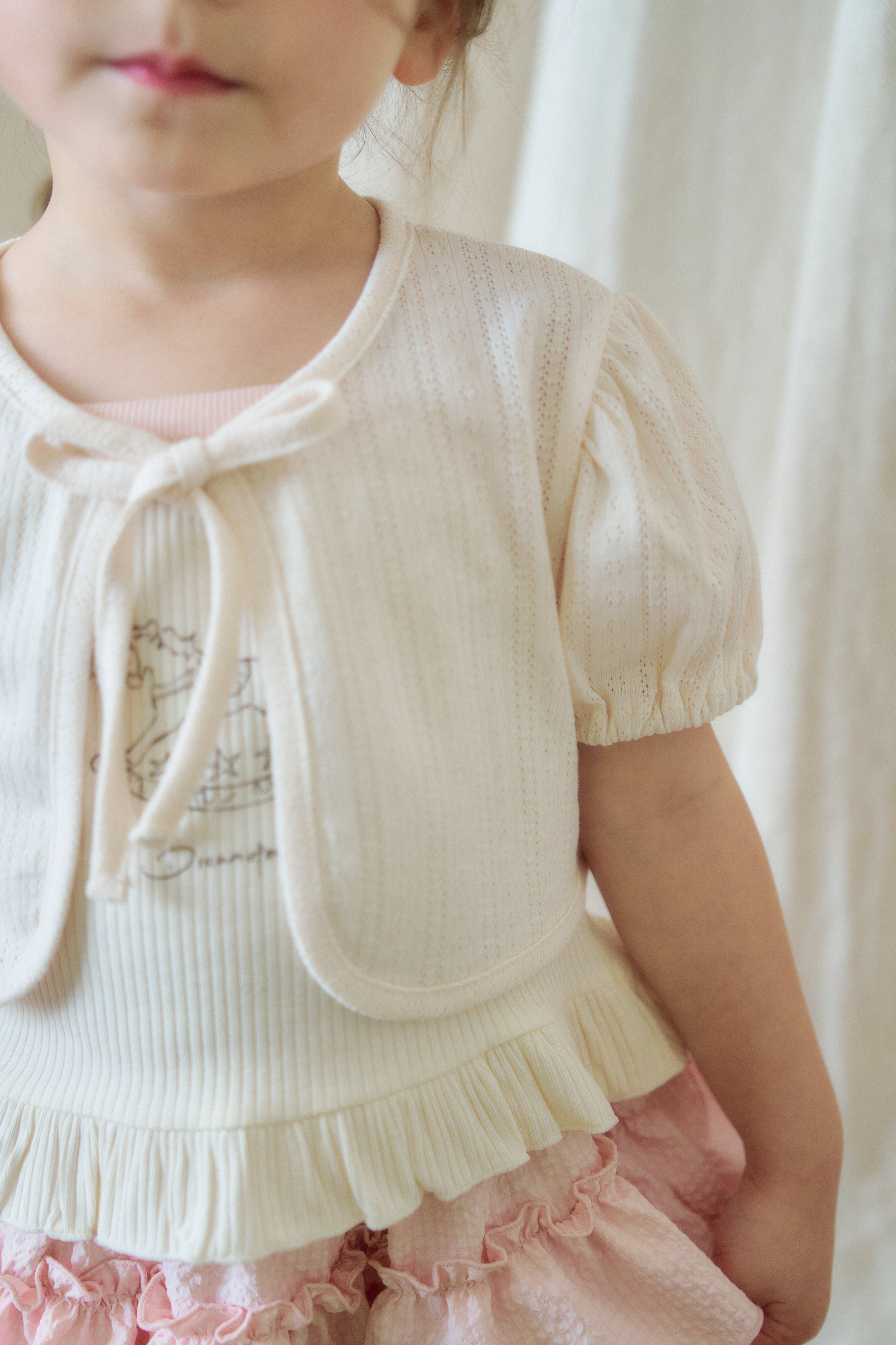 ［momo ann］Frill camisole