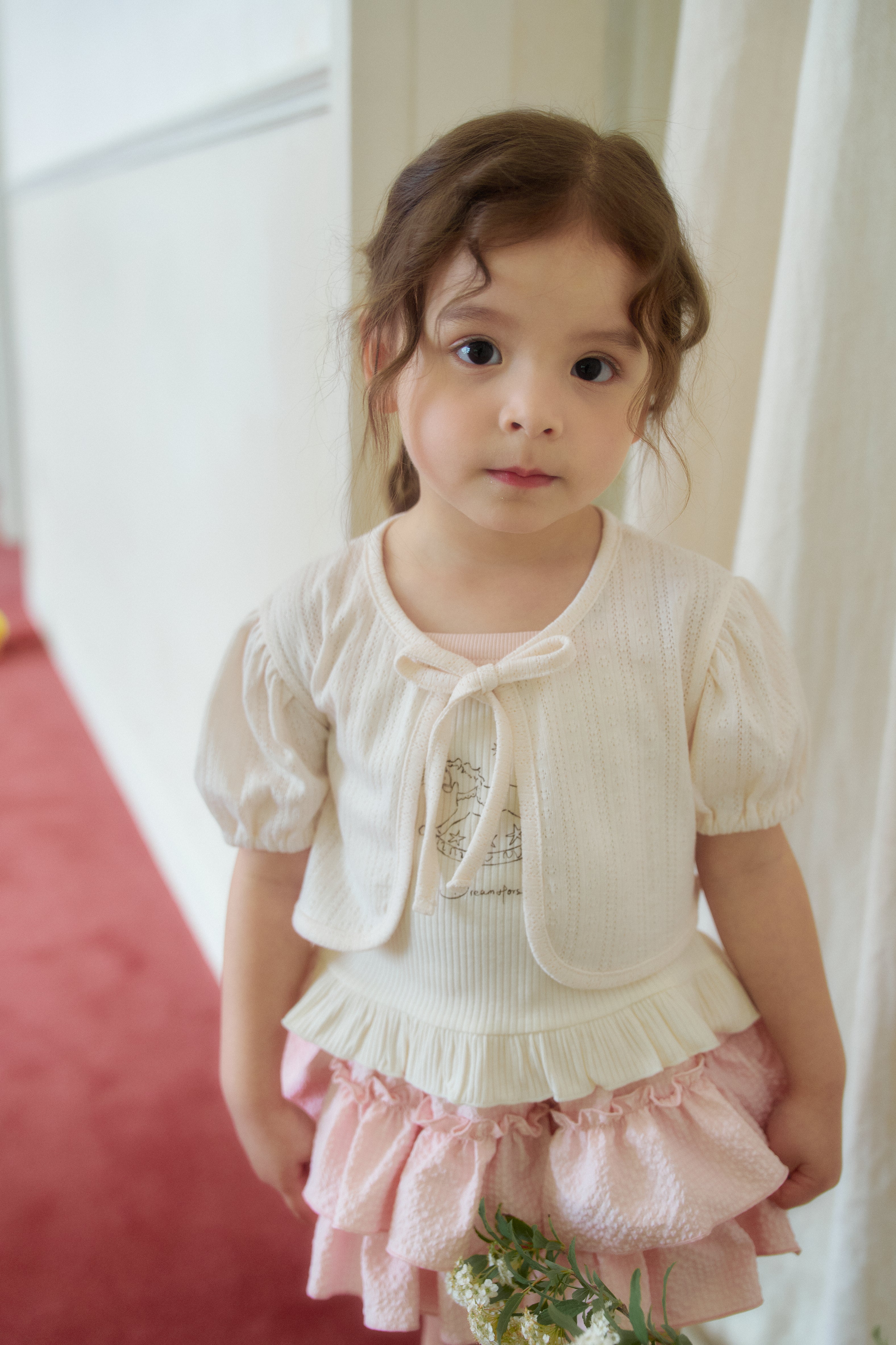 ［momo ann］Frill camisole
