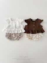 Petit puff frill blouse