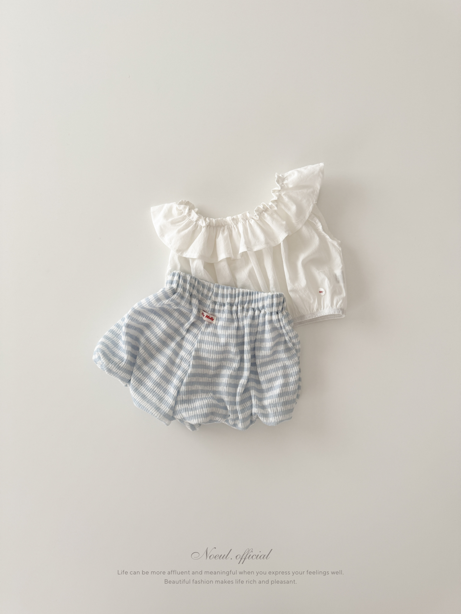 Blanche frill blouse