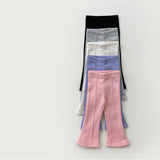 [whitesketchbook] Tuck warm flare pants