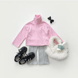 [whitesketchbook] Tuck warm flare pants