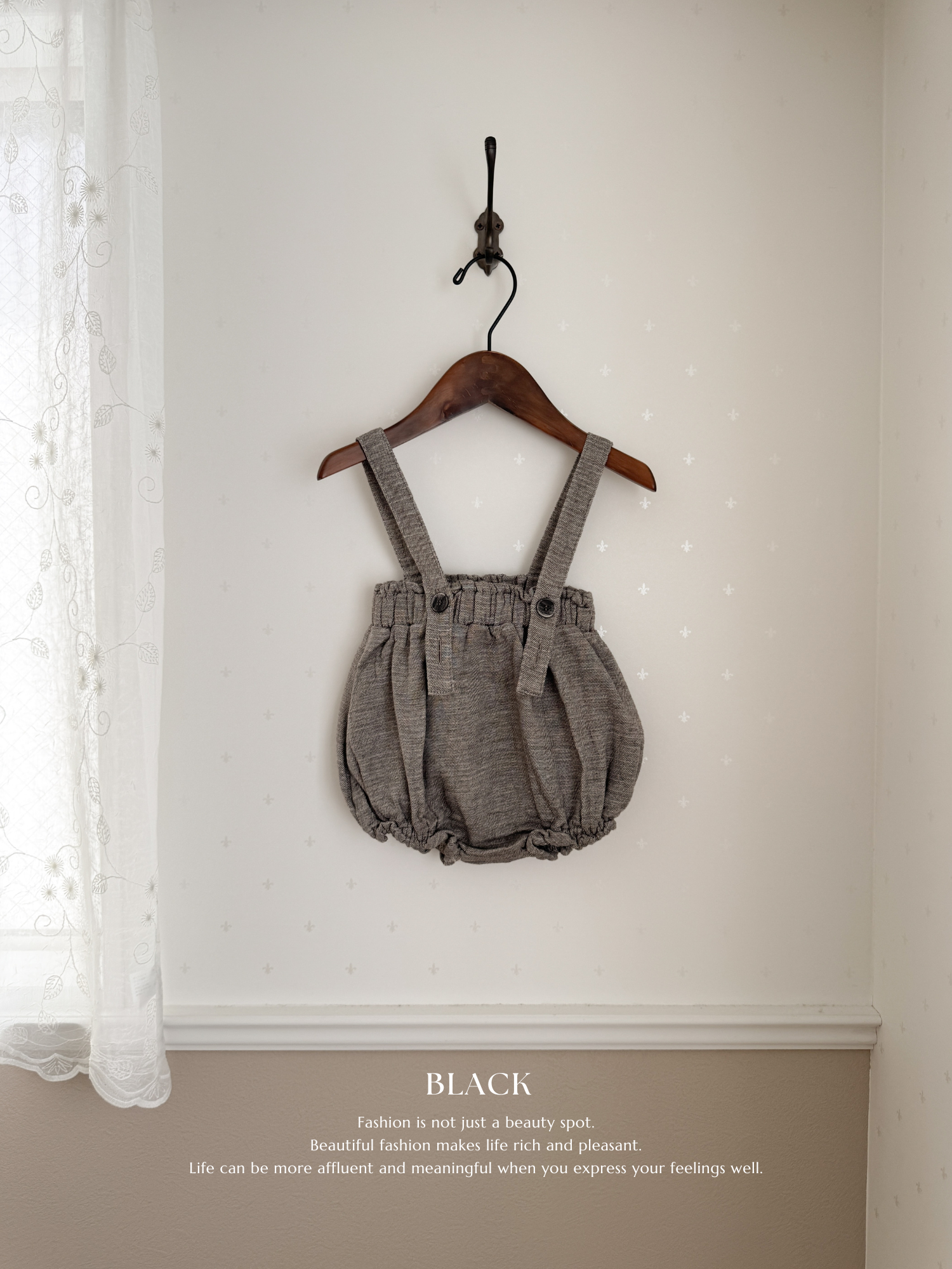 Twill suspender bloomers