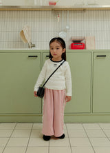 [whitesketchbook] Lace velvet pants